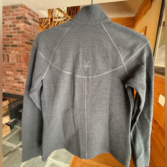 Ibex Brown Zip Up - Made in the USA with side pockets - Picture 5 of 9